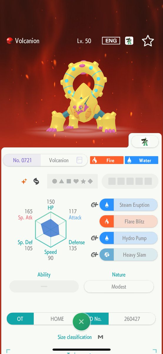 NovariusHaze's tweet photo. All my HOME dex rewards are in Violet except Meltan (since it’s not in the code) and Volcanion because of the dumb cut off with PLZA. 

Maybe WiWa will have them all available so they can all be in one game. https://t.co/iyxJhWTSSJ