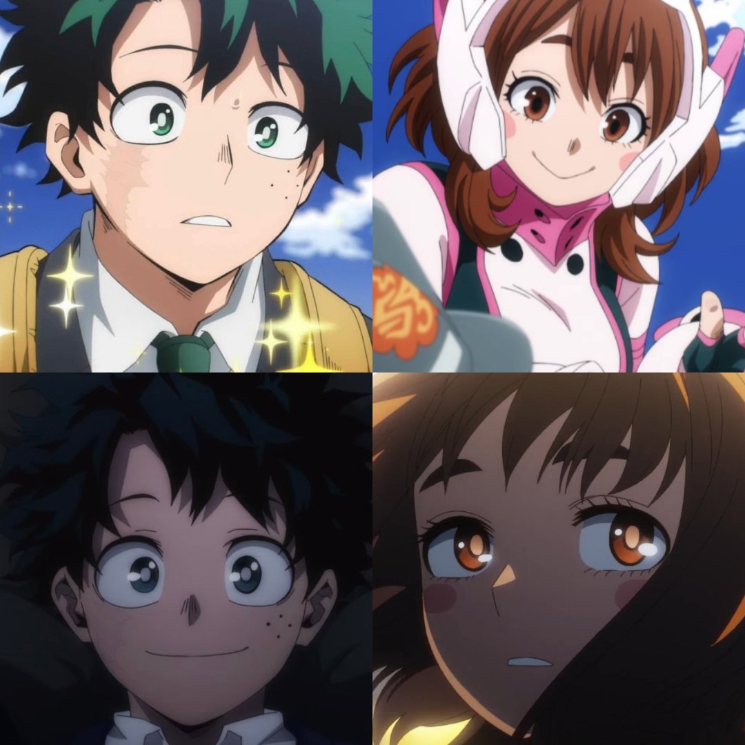 #MHA
Deku and Ochaco...

What a cute, beautiful and dreamy couple