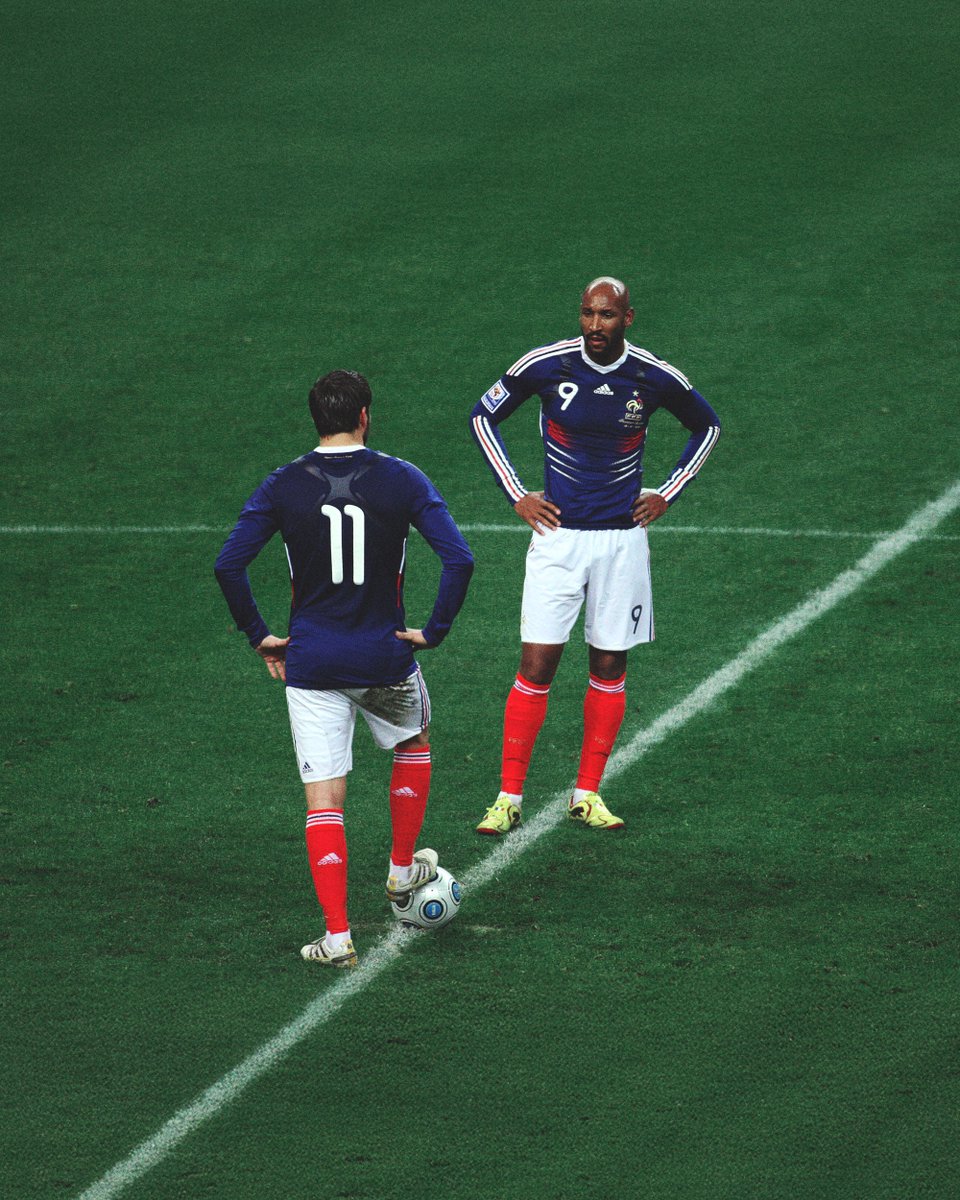André-Pierre Gignac &amp; Nicolas Anelka (2009).