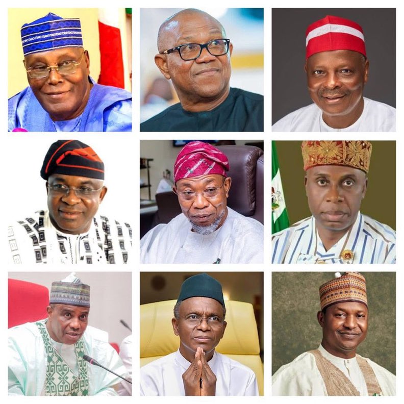 ADCWarRoom's tweet photo. New permutations for the opposition coalition following the Ibadan Declaration

1. Atiku/Obi
2. Obi/Kwankwaso
3. Atiku/Makinde
4. Jonathan/Kwankwaso
5. Atiku/Amaechi

Who are you supporting to get the presidential ticket? https://t.co/eJ5Y30n9Ia