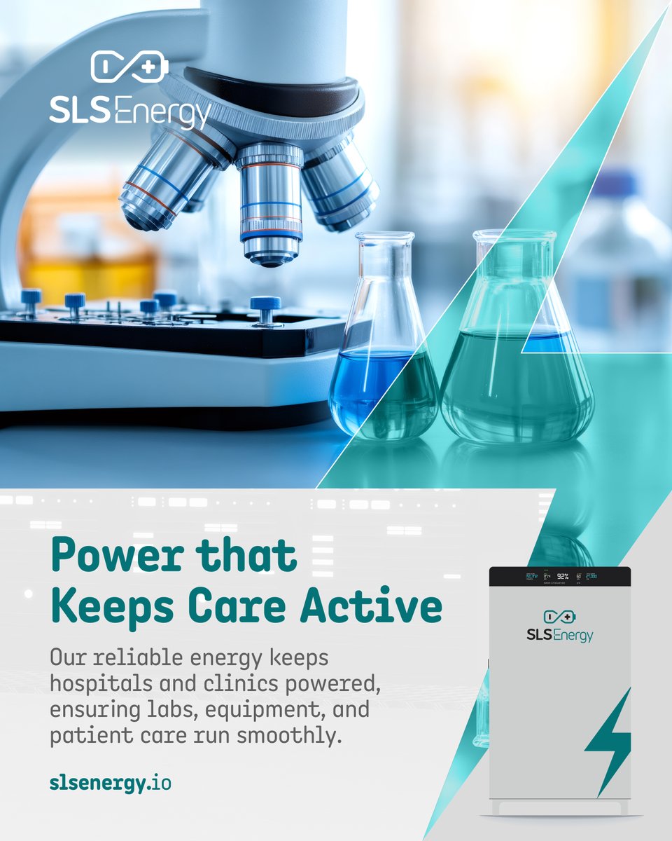 SLS Energy tweet media