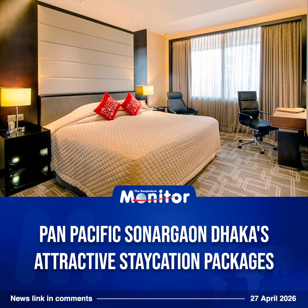 bdmonitornews's tweet image. Pan Pacific Sonargaon Dhaka launches attractive staycation packages

#Bangladeshmonitor #hotel #dhaka #news
