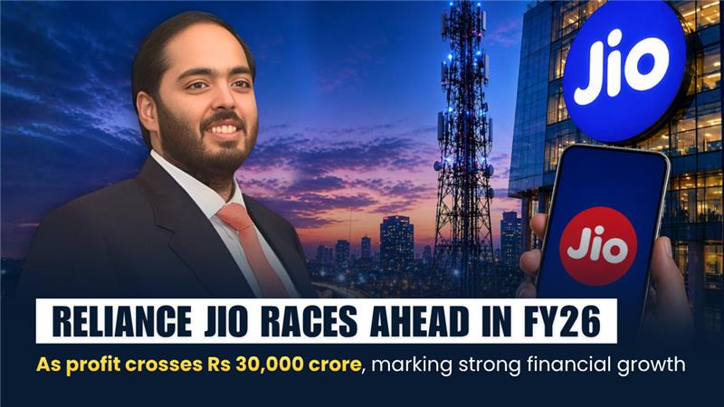 arora_deva5228's tweet image. Reliance Jio is charging ahead in FY26.

Under Akash Ambani’s leadership, Reliance Jio crosses ₹30,000 crore profit, signaling strong growth and dominance in India’s digital ecosystem.
#RelianceJio #AkashAmbani #BusinessNews #Telecom #5GIndia #DigitalIndia #StockMarket