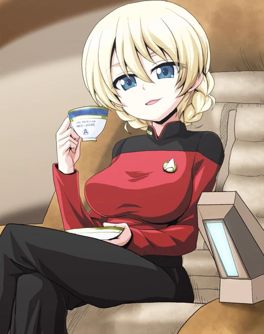 弐尉マルコ先生のPNとTwitterのIDを見てもわかるように ガルパンおじさんはトレッキーも兼ねている可能性が極めて高い