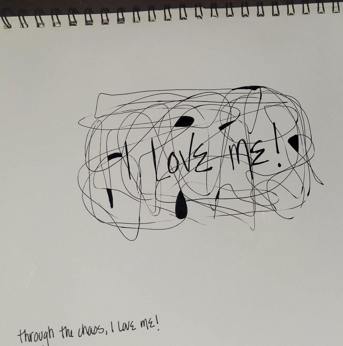 ARTacrobat's tweet image. Through all the chaos of this world, 
I still choose to love me, some ME!

#wordart
#neuroart 
youdigdat.com/art4earth