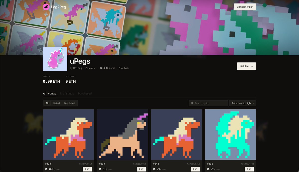 your uPeg has a story encoded in it.

soon you'll be able to trade that story // not just the token.

more to come. 🦄