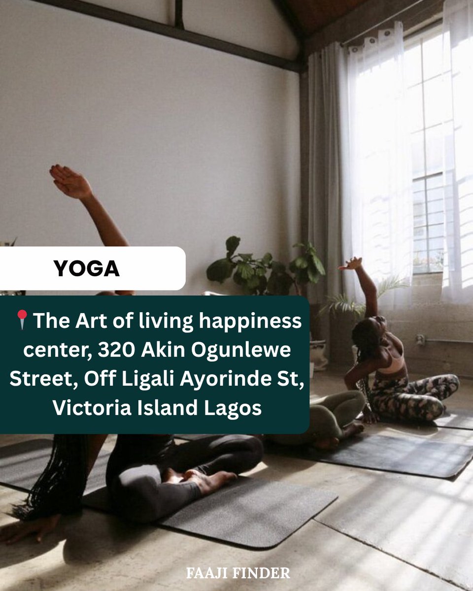 faajifinder's tweet photo. Something for the girlies 🥰🥰

Which one will you love to try?

#faajifinder #viral #lagosliving #lagosactivities #pilates https://t.co/57RfpmEwYI