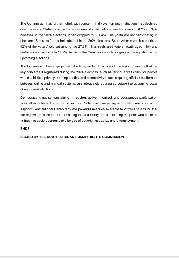 SAHRCommission tweet media