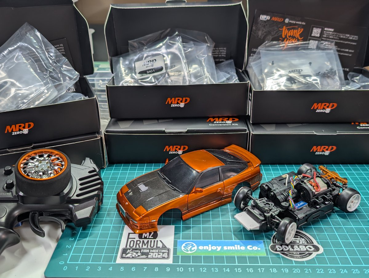 まぁ 4点おまとめ MRD ZERO 零コンバージョンキット 第4ロット、QC（クオリティチェック