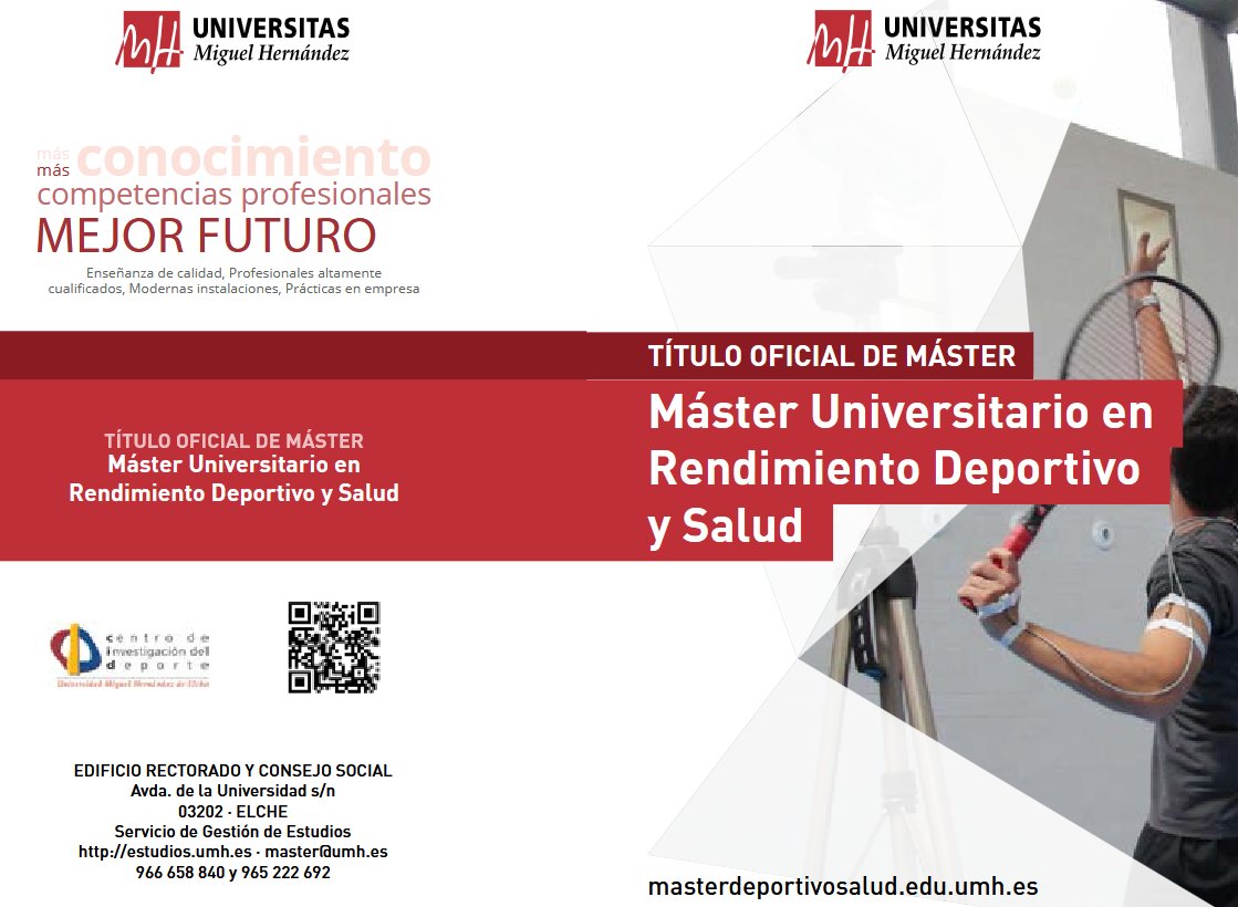 Máster Deporte Salud tweet media