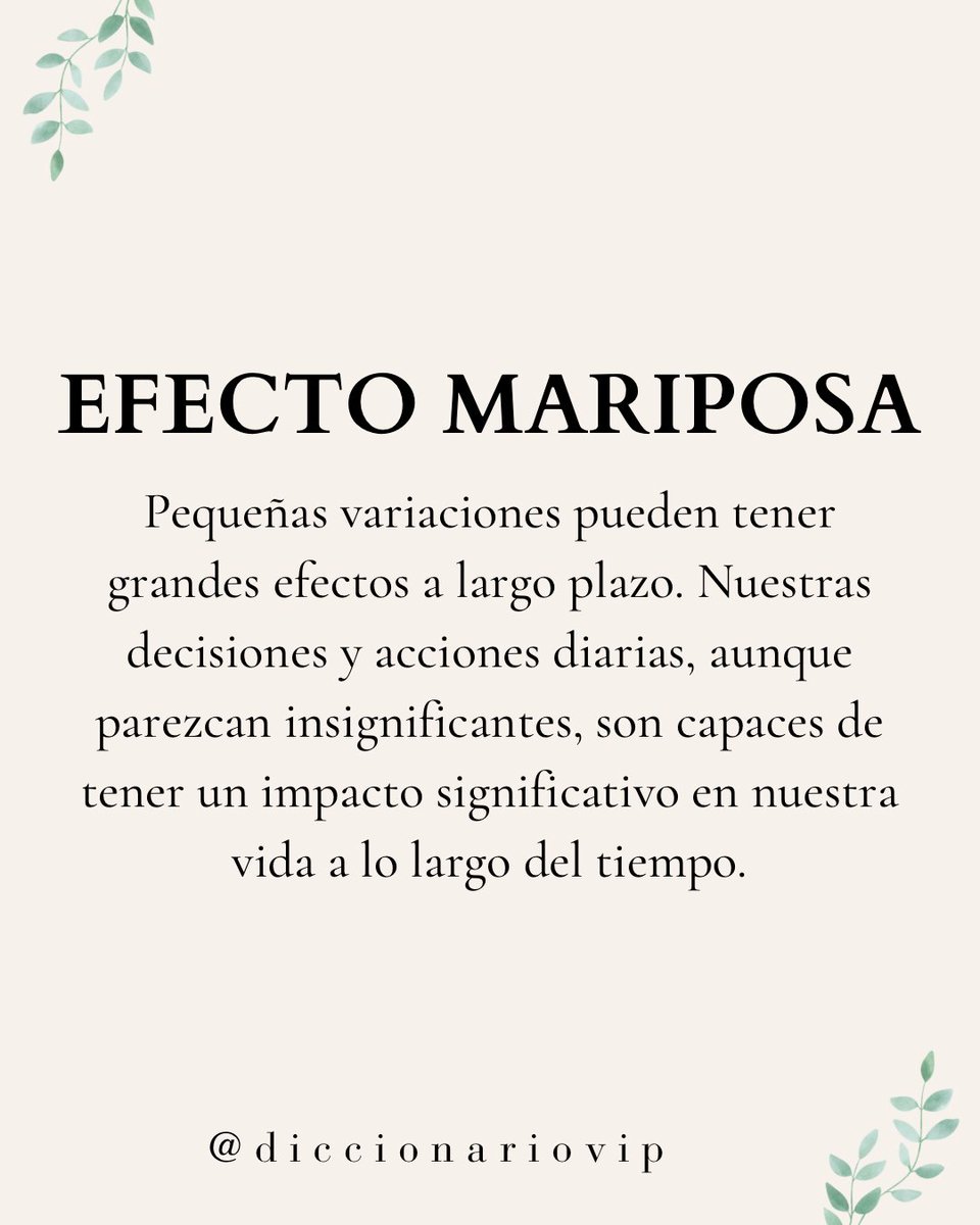 DiccionarioVIP's tweet photo. Bonus: Efecto Mariposa https://t.co/dOzN0o7t55