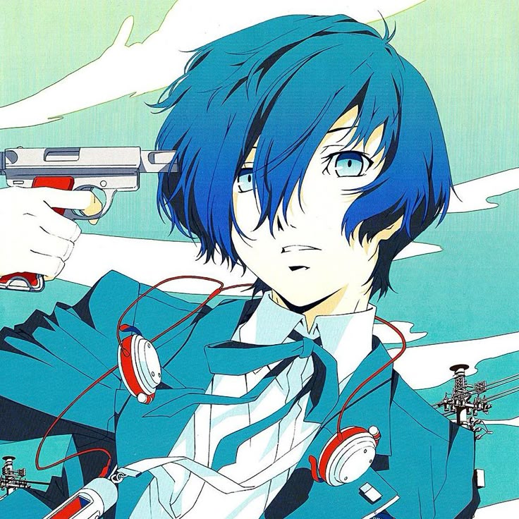 marcelobster's tweet photo. atlus has a bunch of androgynous characters with dark blue hair huh https://t.co/mdThVa6JIb