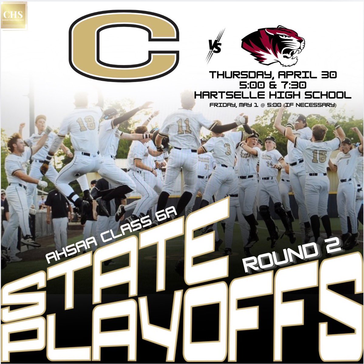 CullmanBaseball's tweet photo. Back in action Thursday!

Be there‼️ https://t.co/dL9FL2cskZ
