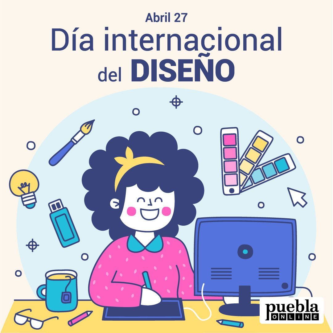 Pueblaonline's tweet image. 🎨 Hoy celebramos el poder del diseño para transformar ideas en impacto visual

Creatividad, innovación y comunicación que marcan la diferencia en el mundo

#DíaInternacionalDelDiseño #DiseñoGráfico #Creatividad #Innovación