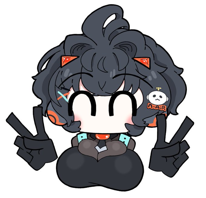 可能なら明後日には公開したい新しい立ち絵のサンプル 最近こういう目流行ってるよね(⋂ ⋂)