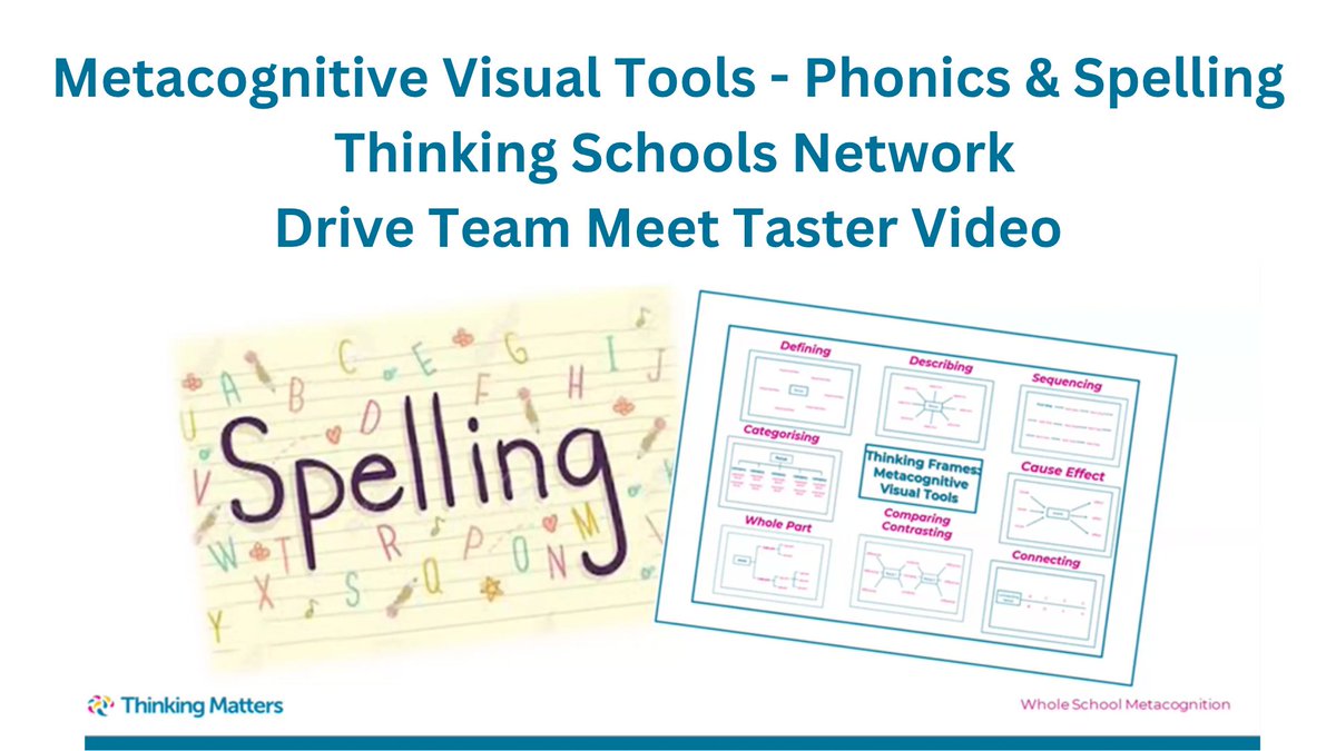 Thinking Matters (Whole School Metacognition) tweet media
