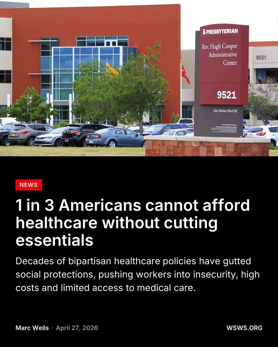 Andre Damon (WSWS) tweet media