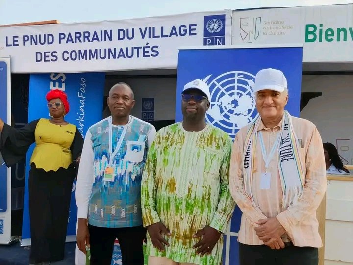 JeanJackOdg's tweet photo. Le Village des communautés, l’une des attractions phares de la Semaine Nationale de la Culture, a officiellement ouvert ses portes le 26 avril 2026 à Bobo-Dioulasso, sous le parrainage du PNUD.

#Culture #CohésionSociale #VivreEnsemble #Jeunesse #Communautés #SNC2026 #Paix #PNUD https://t.co/OTxlZHbme9