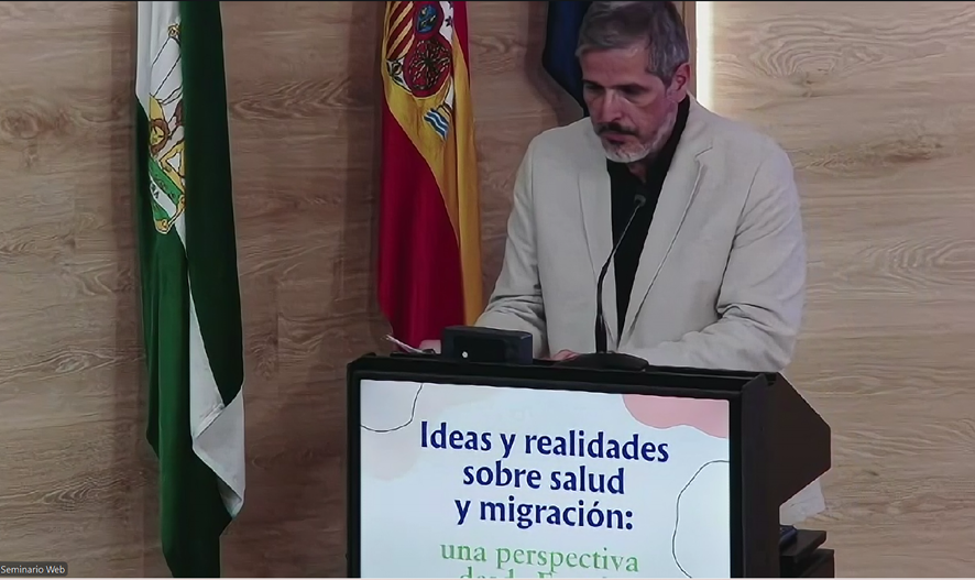 EASPsalud's tweet photo. @redisir @EuroPH @CanalUGR Interviene ahora Jaime Jiménez, @jimenezpernett @redisir en la jornada:

https://t.co/XjBw7p6KCx https://t.co/76VvzbPWLS