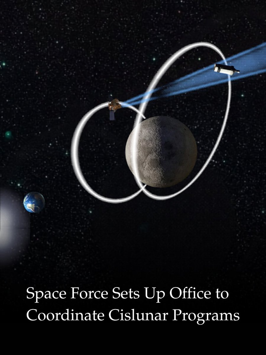 ASForcesMag's tweet image. While much of the U.S. government’s lunar focus today is centered on NASA and its push to return astronauts to the Moon through the Artemis program, the Defense Department has a handful of programs aimed at better understanding cislunar space.
MORE: airandspaceforces.com/space-force-se…
#Space