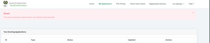 RexOmoake's tweet photo. @ADCVanguard_ Make Transfer Of PVC WORK PLZ, It has been down for a very Longtime. https://t.co/Q5IVoeM0Of