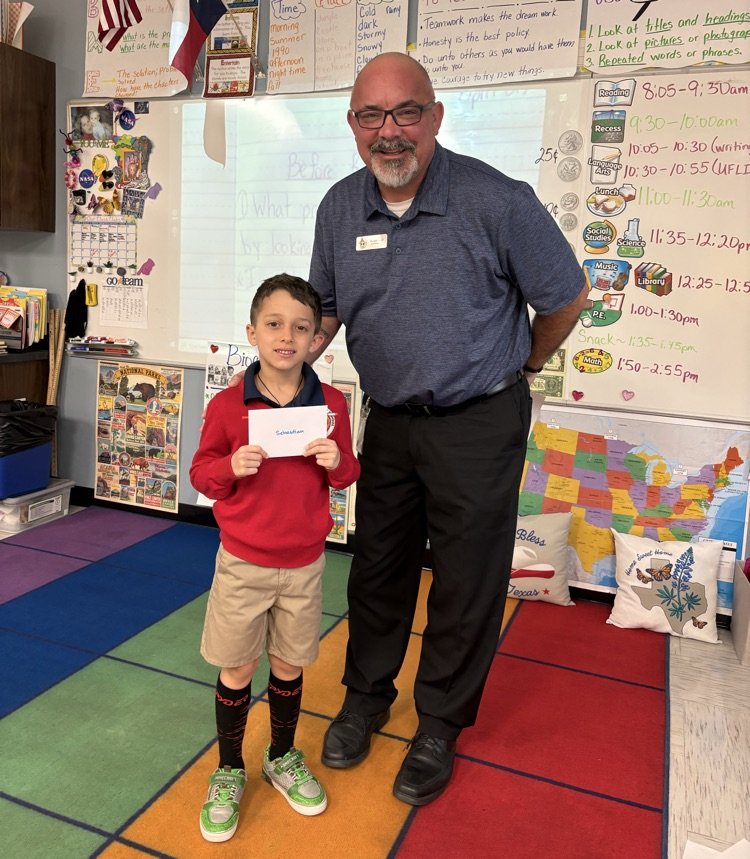 TGSFriendswood's tweet photo. Happy belated birthday to 1st grade Owl Sebastian! He was celebrating last week but we are happy he's back! #tgs2526 #tgscelebrates https://t.co/ZjACjczdtW