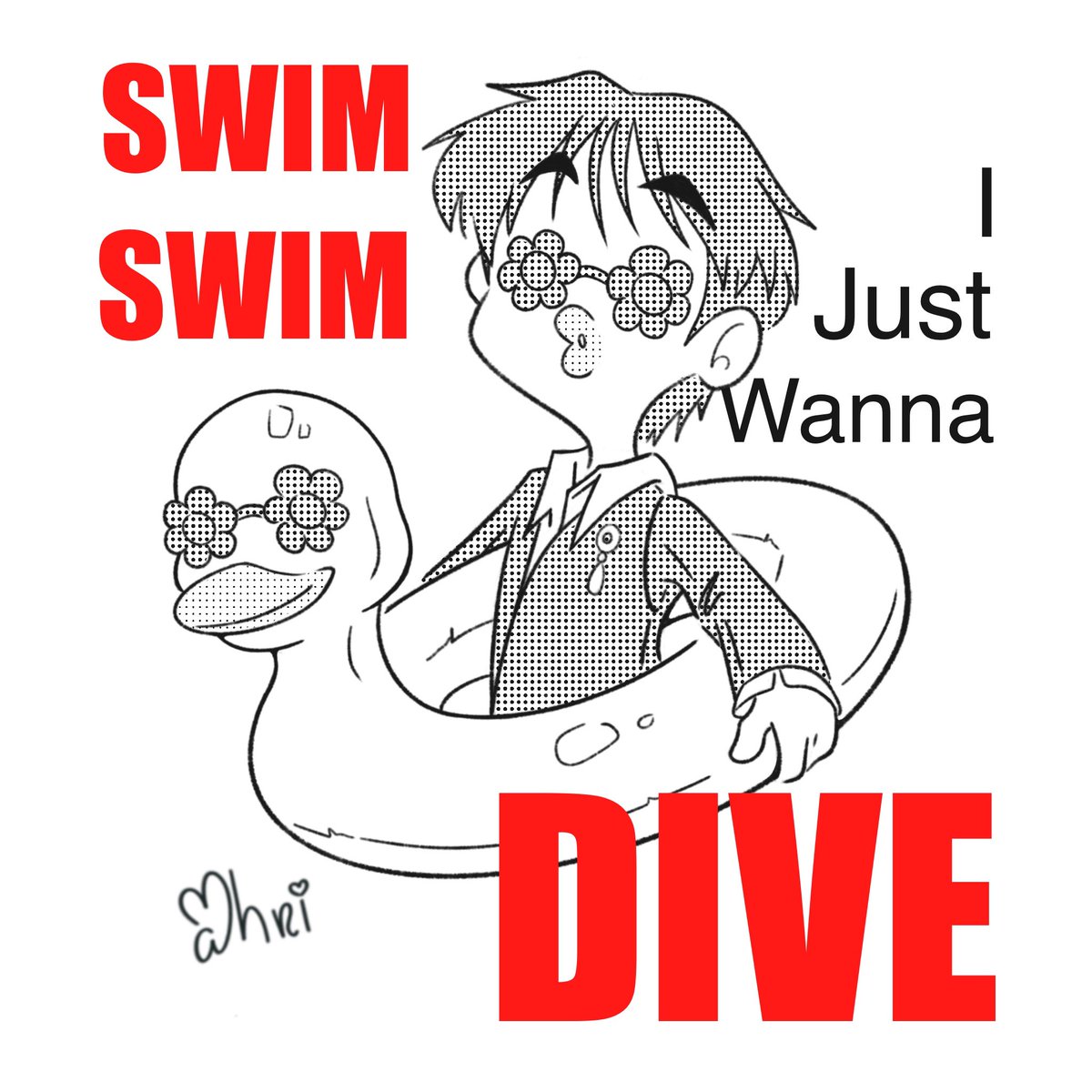 swim swim 🐹 #btsfanart