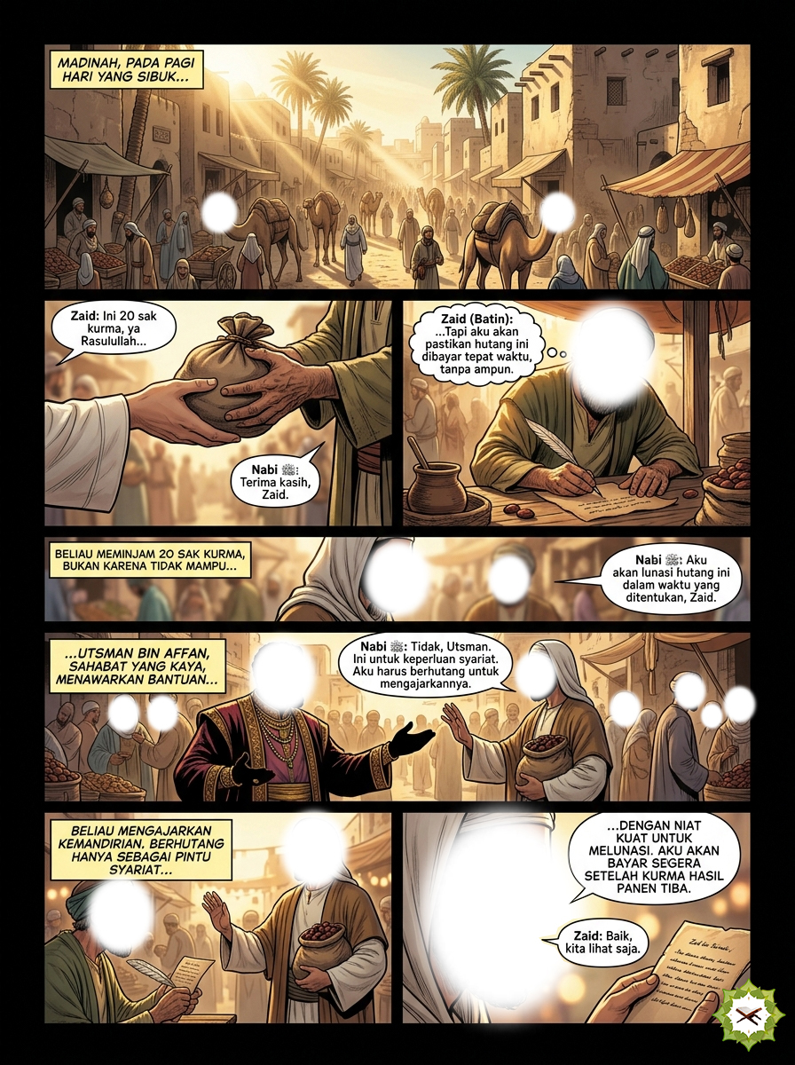 milleniumengaji's tweet photo. KOMIK: RABI YAHUDI MENCEKIK LEHER RASUL #comics #fypviralシ #komik #history #atsar #mualaf (01) https://t.co/NPc79qBrMF