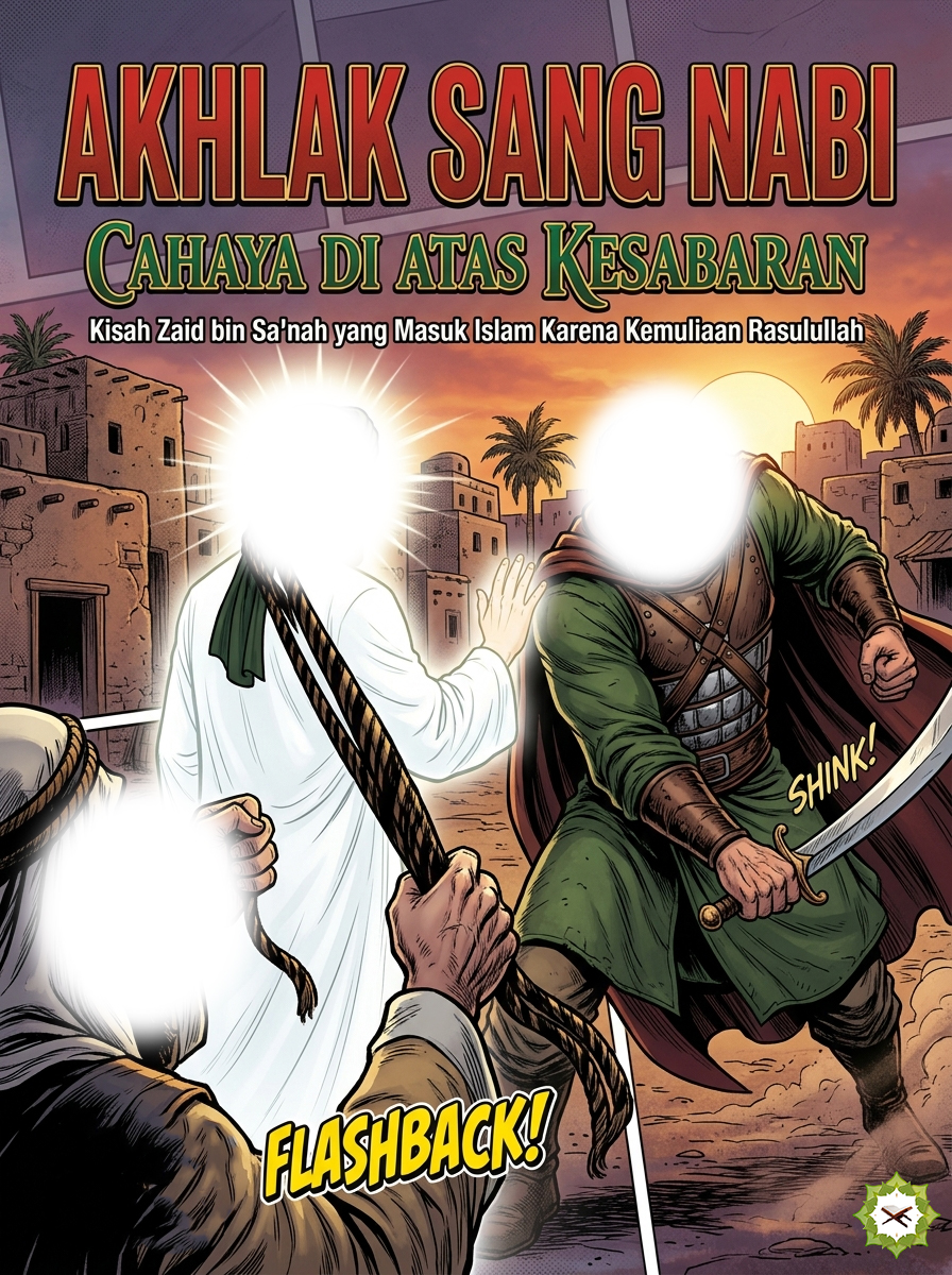 milleniumengaji's tweet photo. KOMIK: RABI YAHUDI MENCEKIK LEHER RASUL #comics #fypviralシ #komik #history #atsar #mualaf (01) https://t.co/NPc79qBrMF