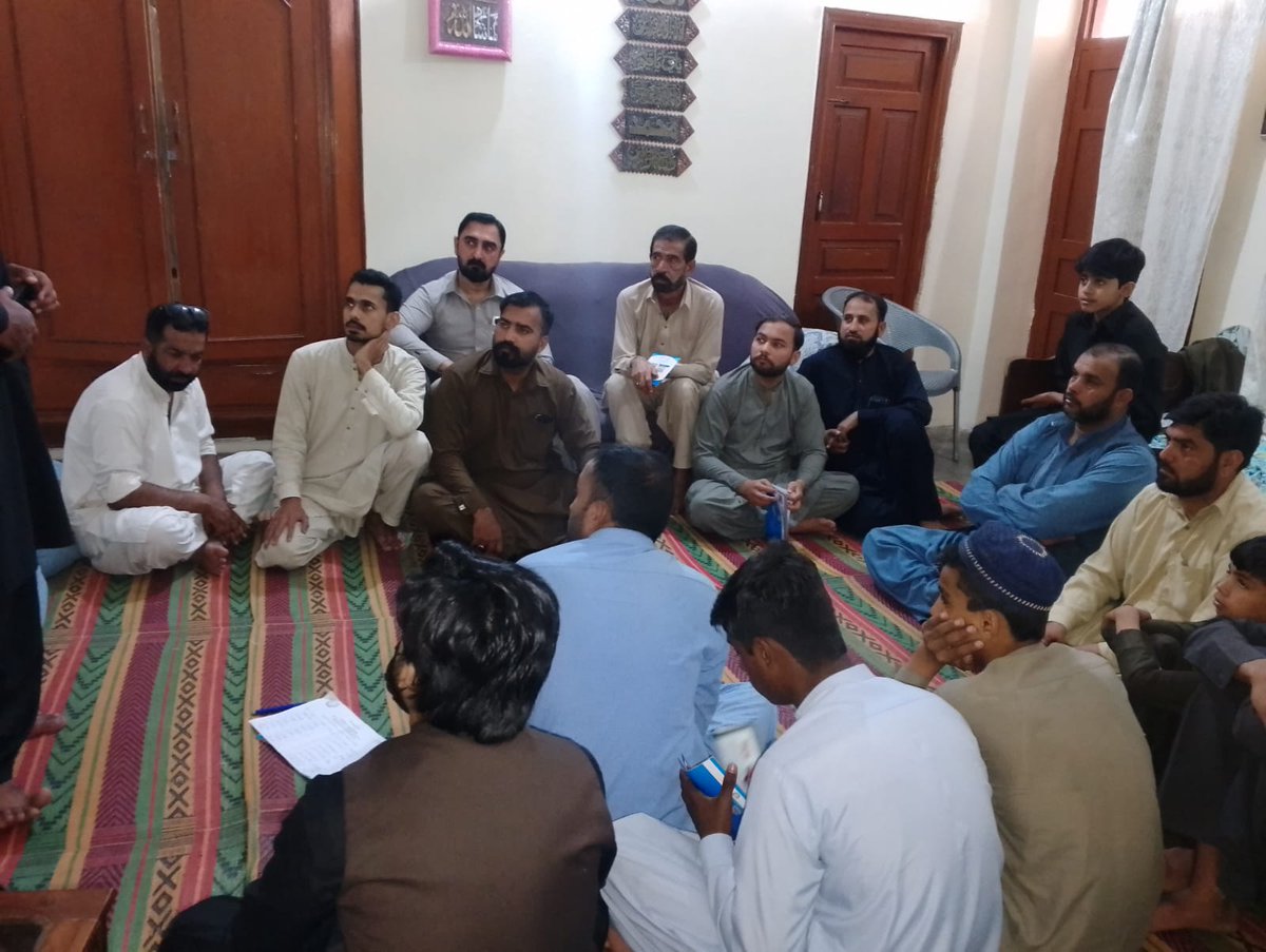 HamdamDevelopm1's tweet photo. Activity Title: Community Dialogue Session
Date: March 27, 2026
Venue: Zam Trader Street Bagh Wali City 05 UC D.I.Khan
Participants: 18 (Male)
District/UC: Dera Ismail Khan / City 05
Facilitated by: Asif ur Rehman (Hamdam Development Organization) https://t.co/a208c3di79