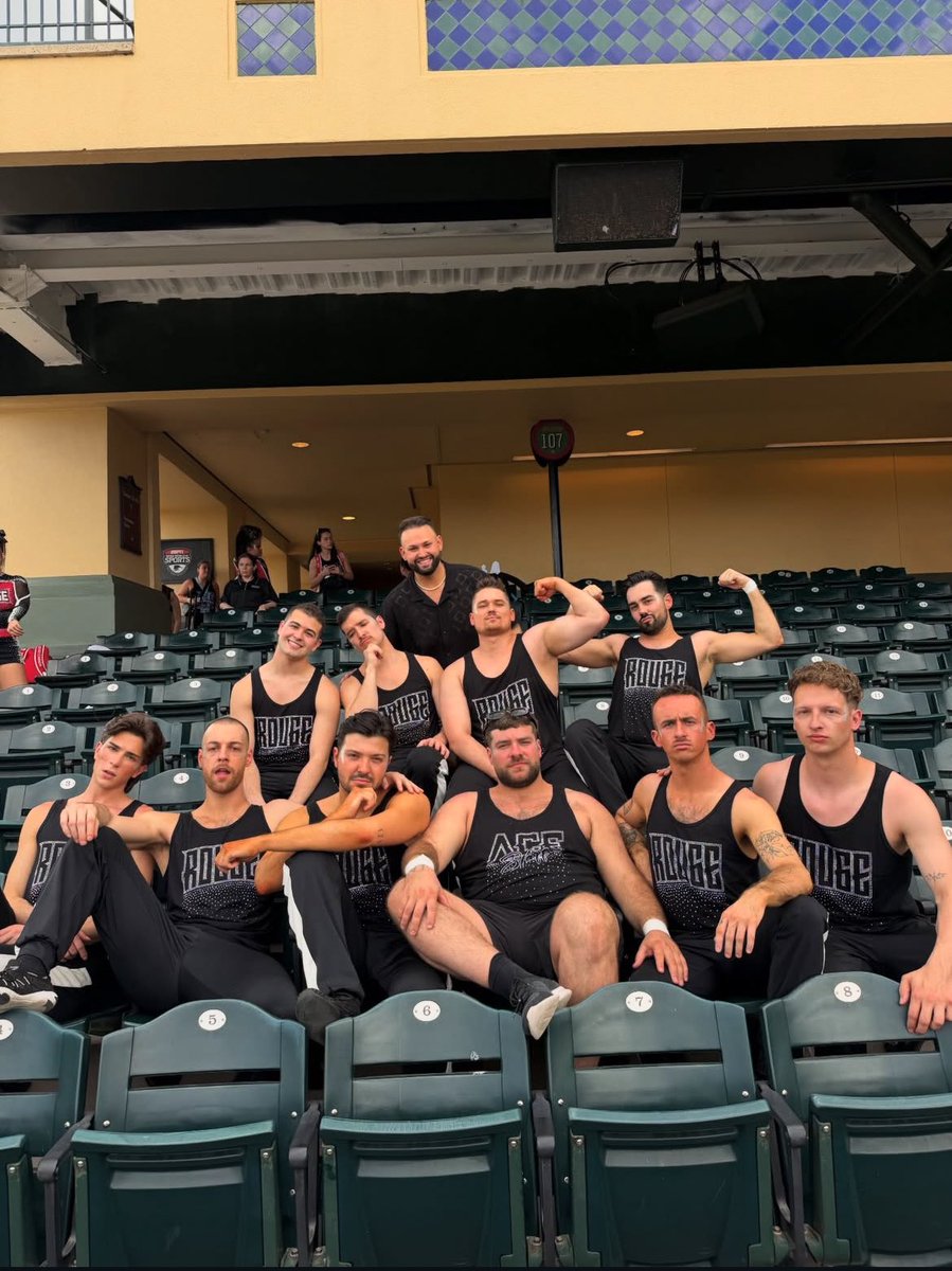 cuntycheer's tweet image. the boys on Ace Rouge 2026 🥳 #slay #queen