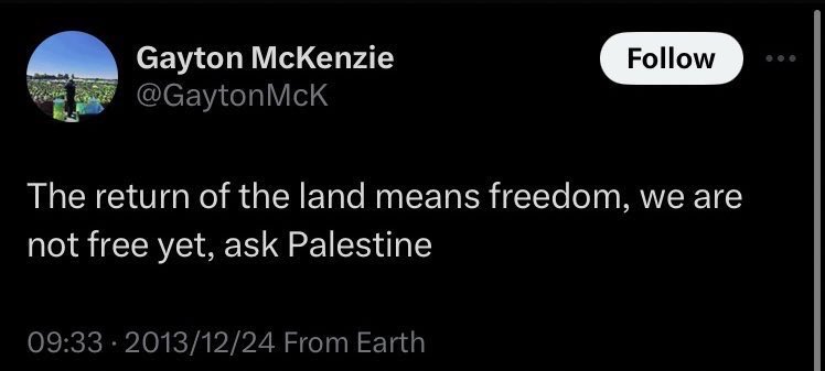 happy freedom day from 2013 gayton mckenzie