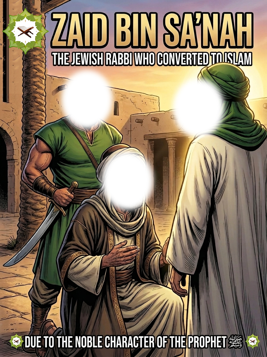 milleniumengaji's tweet photo. COMIC: THE JEWISH RABBI WHO CONVERTED TO ISLAM #comics #fypviralシ #history (01) https://t.co/aPRmYtdfny