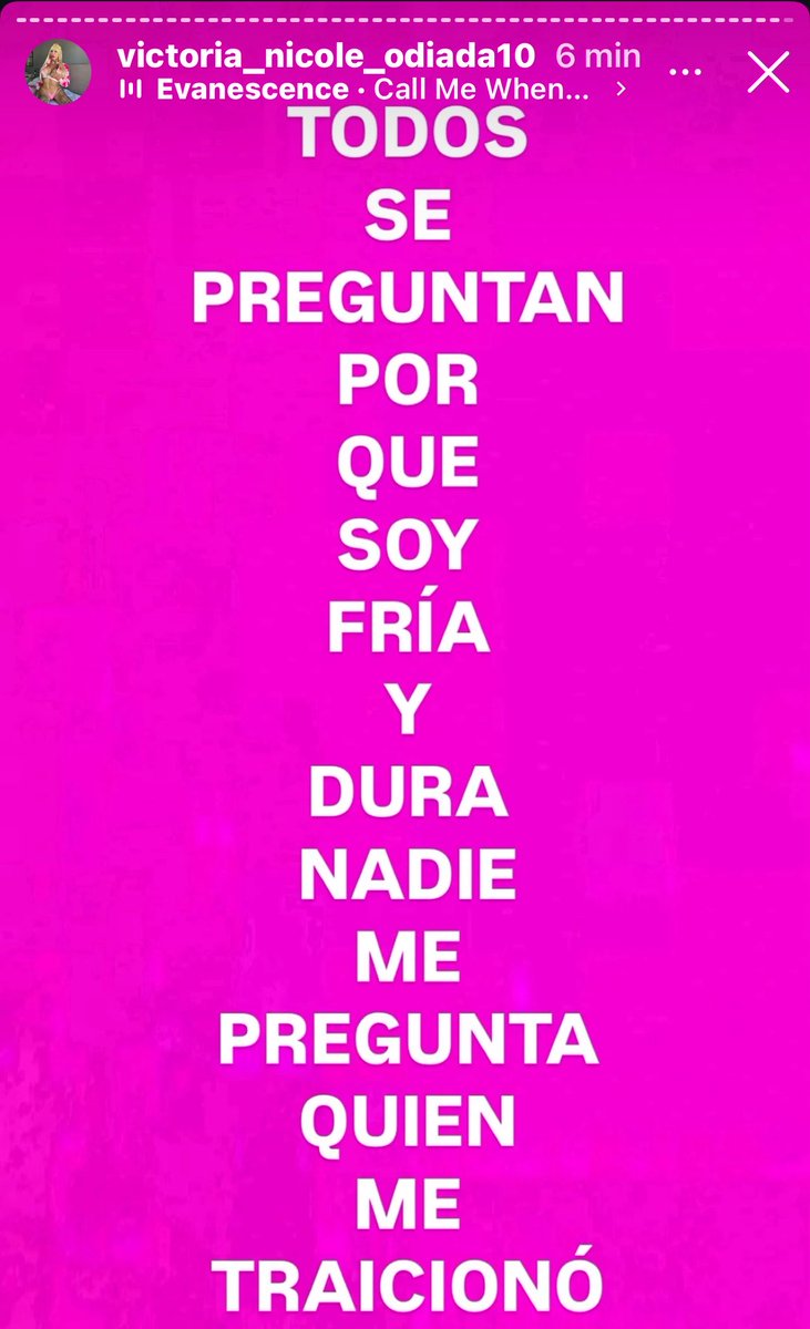 archivo victoria nicole odiada (@archivoodiada) on Twitter photo 