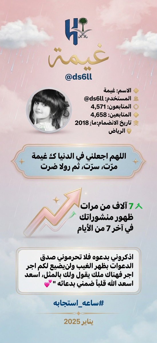 غيـمه⛈ tweet media