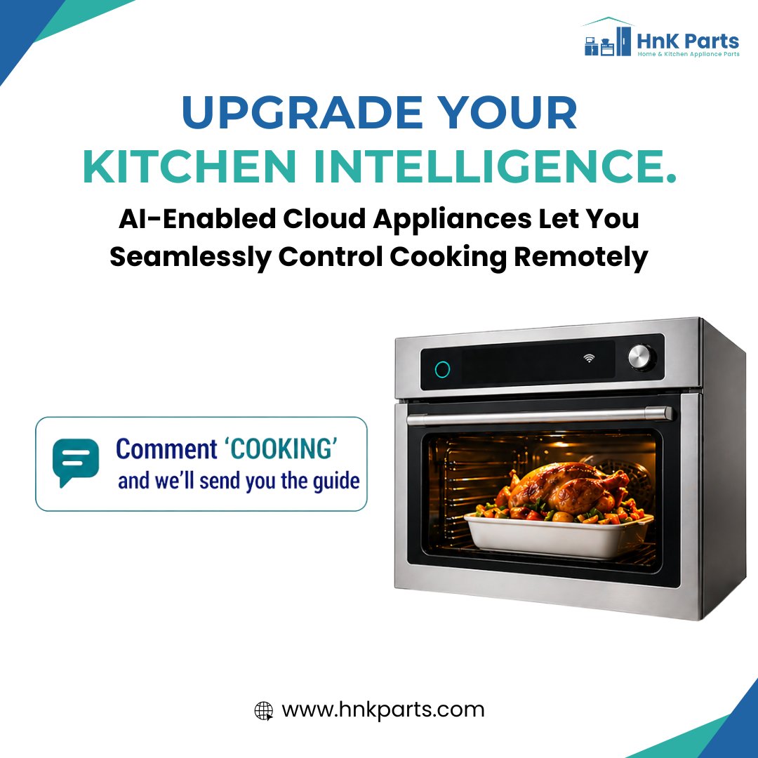HnKParts's tweet image. Still babysitting your oven?

Smart appliances should make life easier, but disconnections and mishaps tell a different story.

Discover why this happens and how to fix it.
Read more: postly.click/3CP

#HnKParts #SmartAppliances #OvenTips #HomeAppliancePartsUSA #OvenParts
