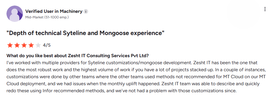 Zesht_IT's tweet photo. ERP customizations breaking after every upgrade?

At Zesht IT, we rebuild #SyteLine solutions using Infor best practices—making them stable, scalable, and upgrade-safe.

No temporary fixes. Just long-term performance.

🚀 Need expert ERP support?
📩 Bharat@zeshtit.com
#InforCSI https://t.co/4SeZCw3DOU