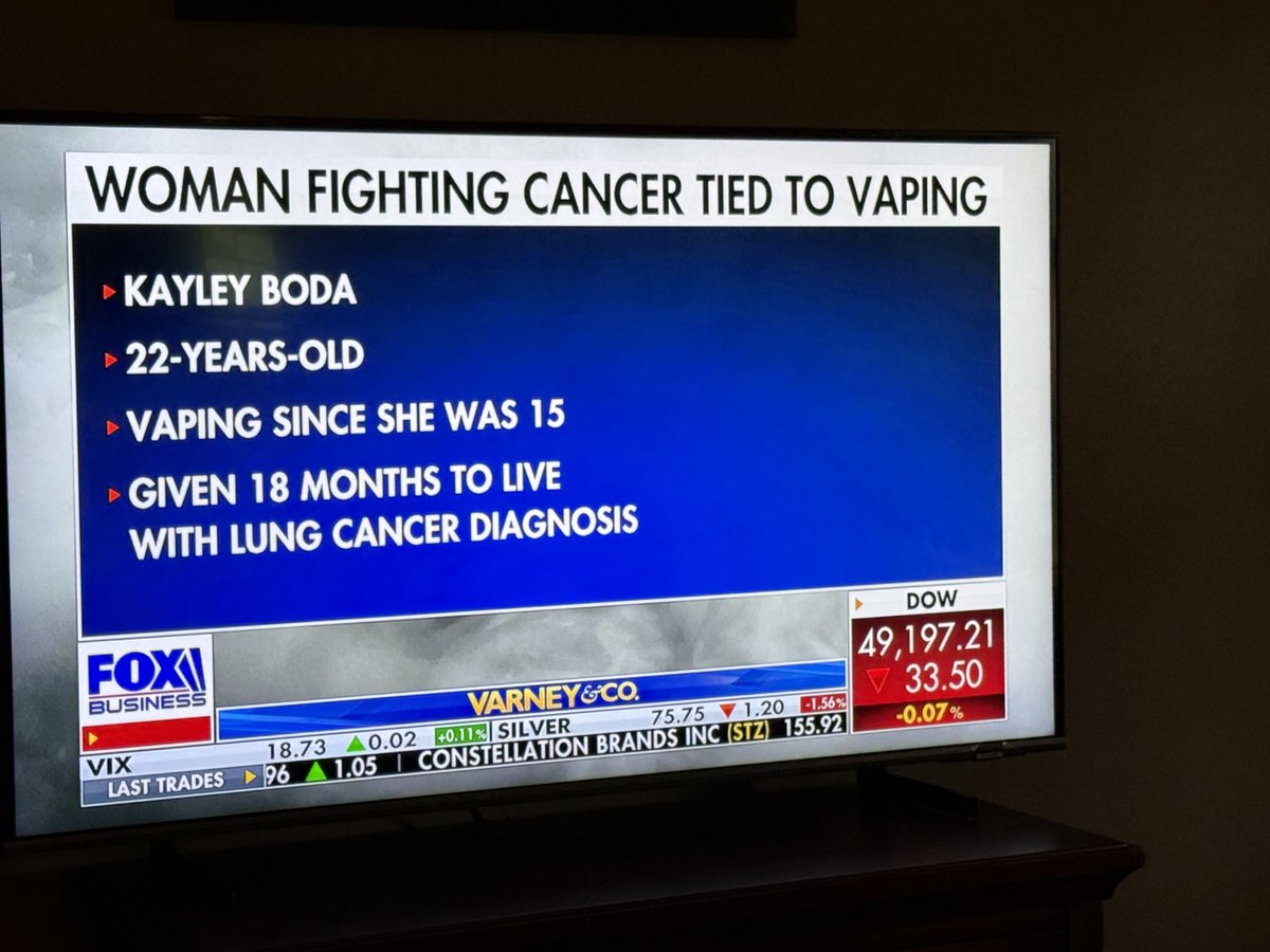 AtlasKC's tweet image. #Vaping causes lung cancer
