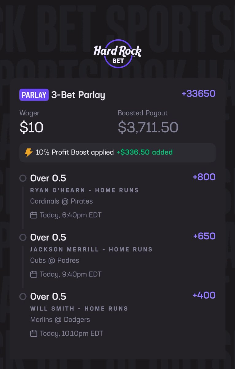 sportbetchampp's tweet photo. Check out this bet I placed on Hard Rock Bet! https://t.co/VDpf2YZ1bN https://t.co/M8Fsx5nkdr
