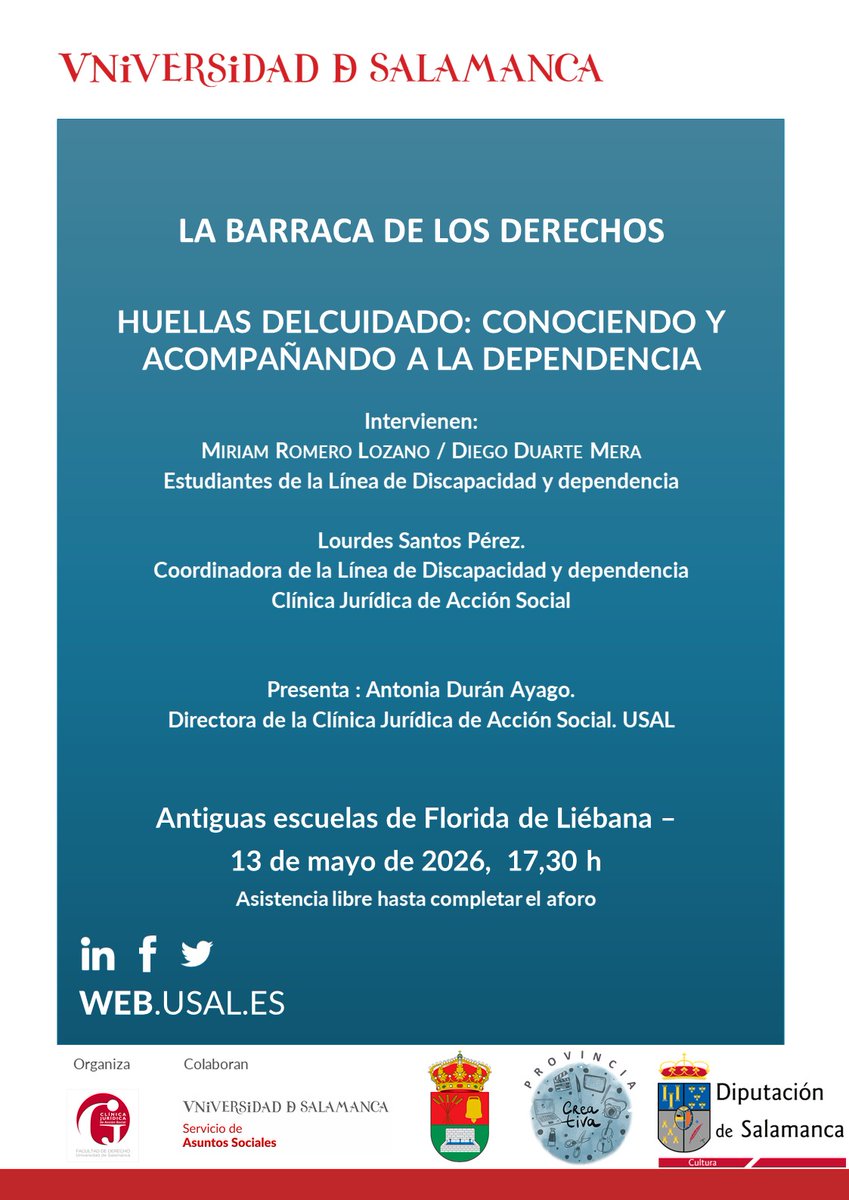 ClínicaJurídica USAL tweet media