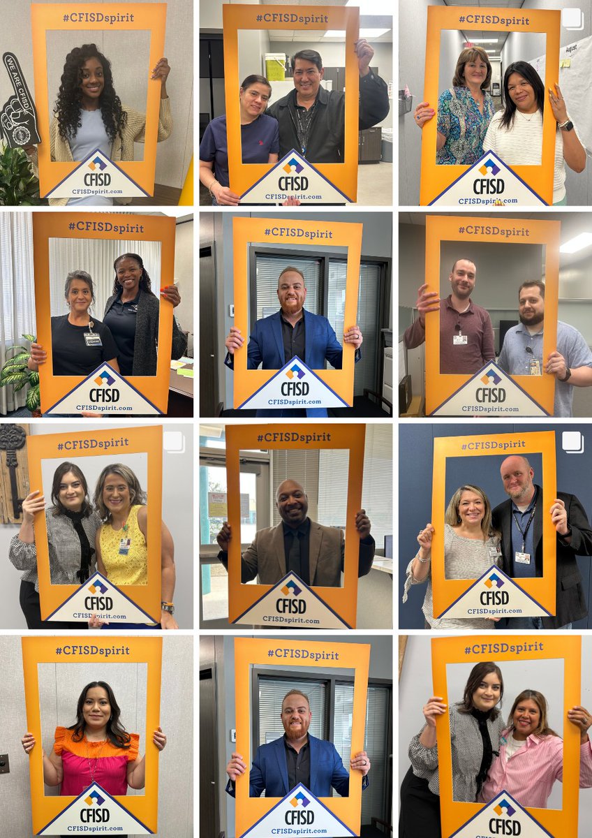 cfisdts's tweet photo. The faces behind the tech! 💻✨

Our team is showing off their #CFISDSpirit today! We’re proud to support our students and staff behind the screens every single day. 🍎🙌

@CyFairISD #CFISD #TeamWork #CyFairISD https://t.co/kWlmNmzAq8