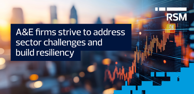 A&amp;E firms face pressure from technological change, workforce shortages and evolving regulations. RSM’s recent insight outlines key trends influencing planning and decision-making across the middle market. Read more: rsm.buzz/4cAnirN