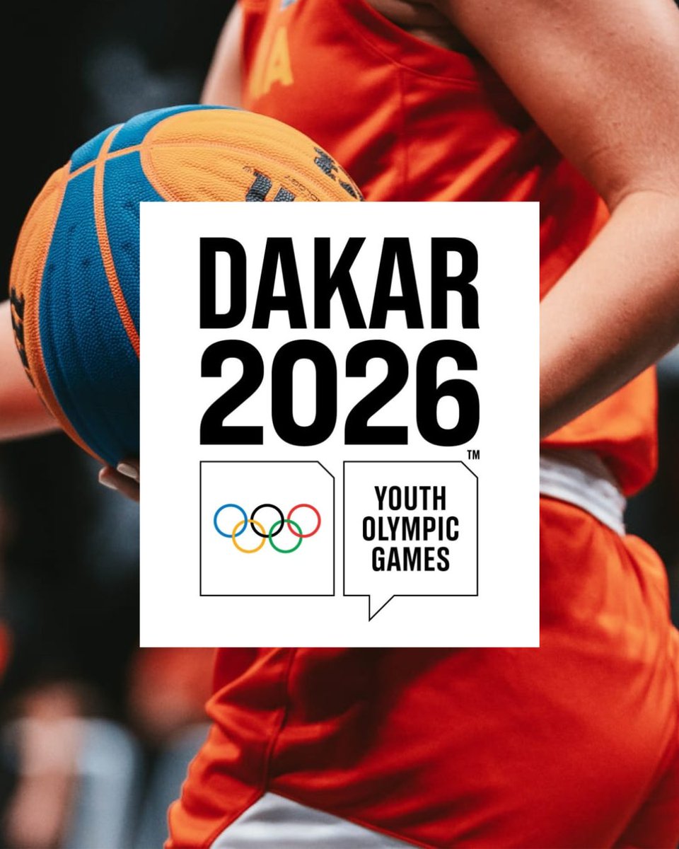 The nations set to compete in the 3x3 basketball tournaments at the Dakar 2026 Youth Olympic Games have now been confirmed, with 24 teams ready to take the court.

A strong global representation across all continents:

Africa 🌍
Men. 🇸🇳 Senegal, 🇩🇿 Algeria, 🇨🇮 Côte d’Ivoire