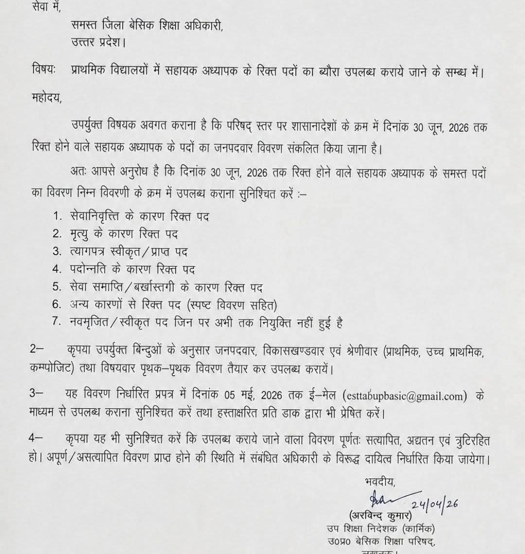 इसके लिए रिक्त पदों का ब्यौरा मांगा गया है माननीय हाइकोर्ट ने कहा है ये प्रकिया पूरी करके 22 तारीख को आइए हर हालत में ✅

आदेश पढ़ सकते है आप लोग ✅
