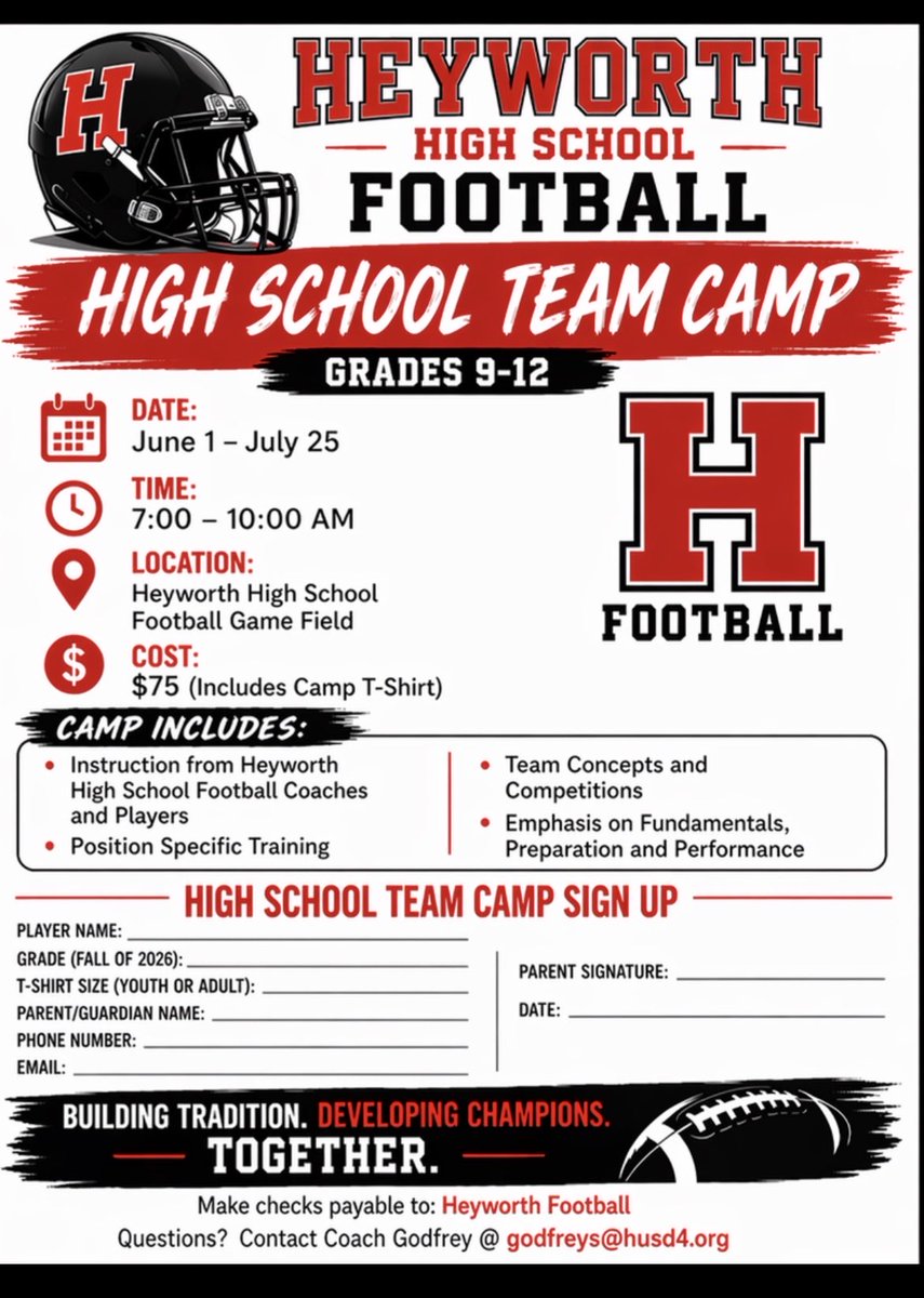 Heyworth Hornet Football tweet media