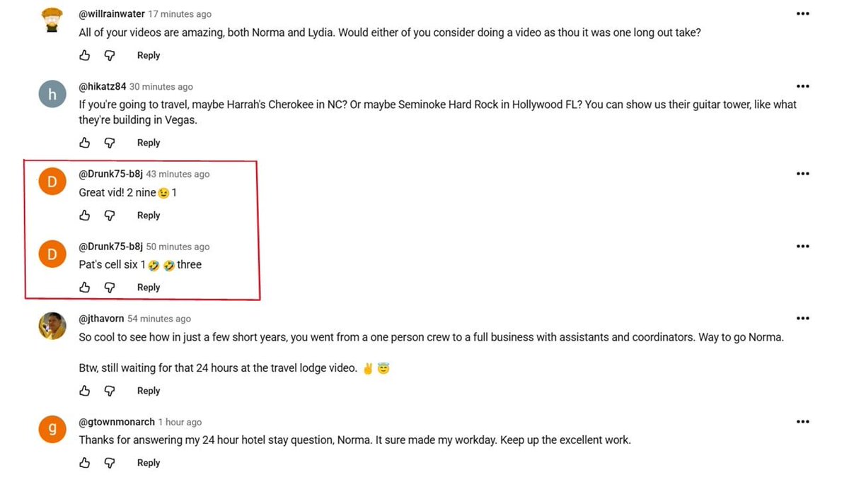 HiLo4Life's tweet photo. @TeamYouTube Here is the screenshot of her using her "Drunk75" alt account to attempt to dox my phone number. https://t.co/ZNEYqbyJQK