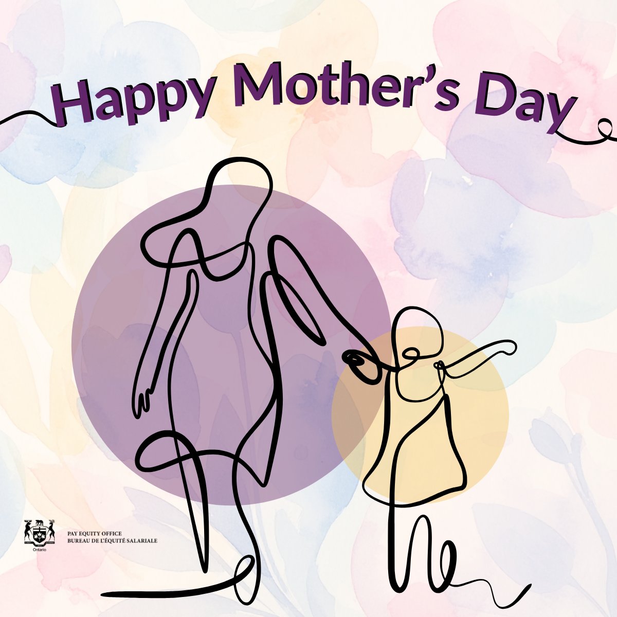 OntPayEquity's tweet photo. 💐 This Mother’s Day, let’s take time to recognize and appreciate the care and contributions that women provide as mothers and as caregivers.  

#MothersDay #PayEquityForCaregivers #GenderEquity #UnpaidWork #EquityInCare https://t.co/M9L2qpu3tV