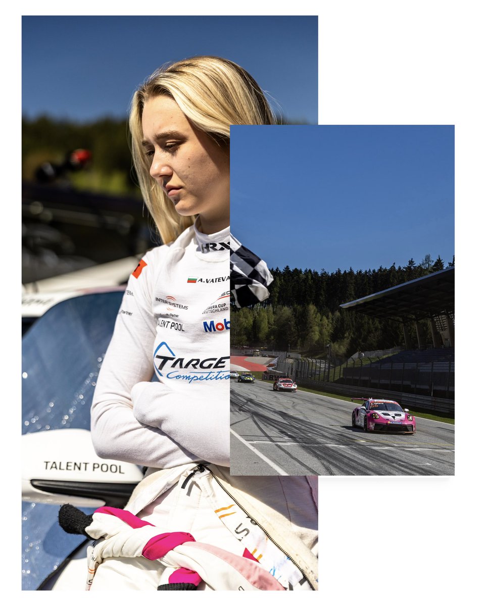 Capturing the spirit of an intense weekend across Europe 📸 

💪 Resilience: After a Race 1 accident in @carreracupitalia, @karen.gaillard is safe and already looking ahead (pics by @ombra_racing) 

🔥Determination: In @carreracupdeutschland, @a_vateva charged through the field,