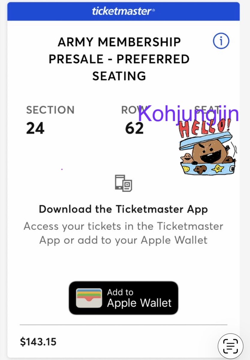 kook_jin95's tweet photo. @Missx5xq WTS 2 tickets each for El Paso, TX- BELOW FACE VALUE Day 1 (May 2) - Sect 24 (FV $143 ea) and  Day 2 (May 3) - Sect 4 (FV $280 ea) Ticket Proof available by Video Call. Ticket price + Paypal G&amp;S fees. Payment by Paypal G&amp;S and will transfer via ticketmaster to your acc. https://t.co/G8zfwoaNDX