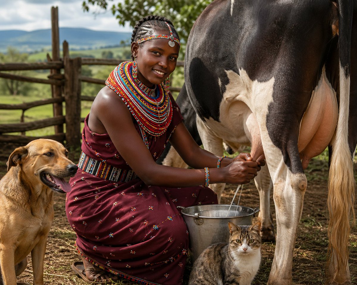 Kalenjin women can be diverse and very flexible.If you live in a town she will be the town girl,the party animal and the long nails diva.
The same woman in the village is pure Kienyeji "Chesiliot" .
She will milk the cows  and whistle vehemently like no man's business.
Weekends